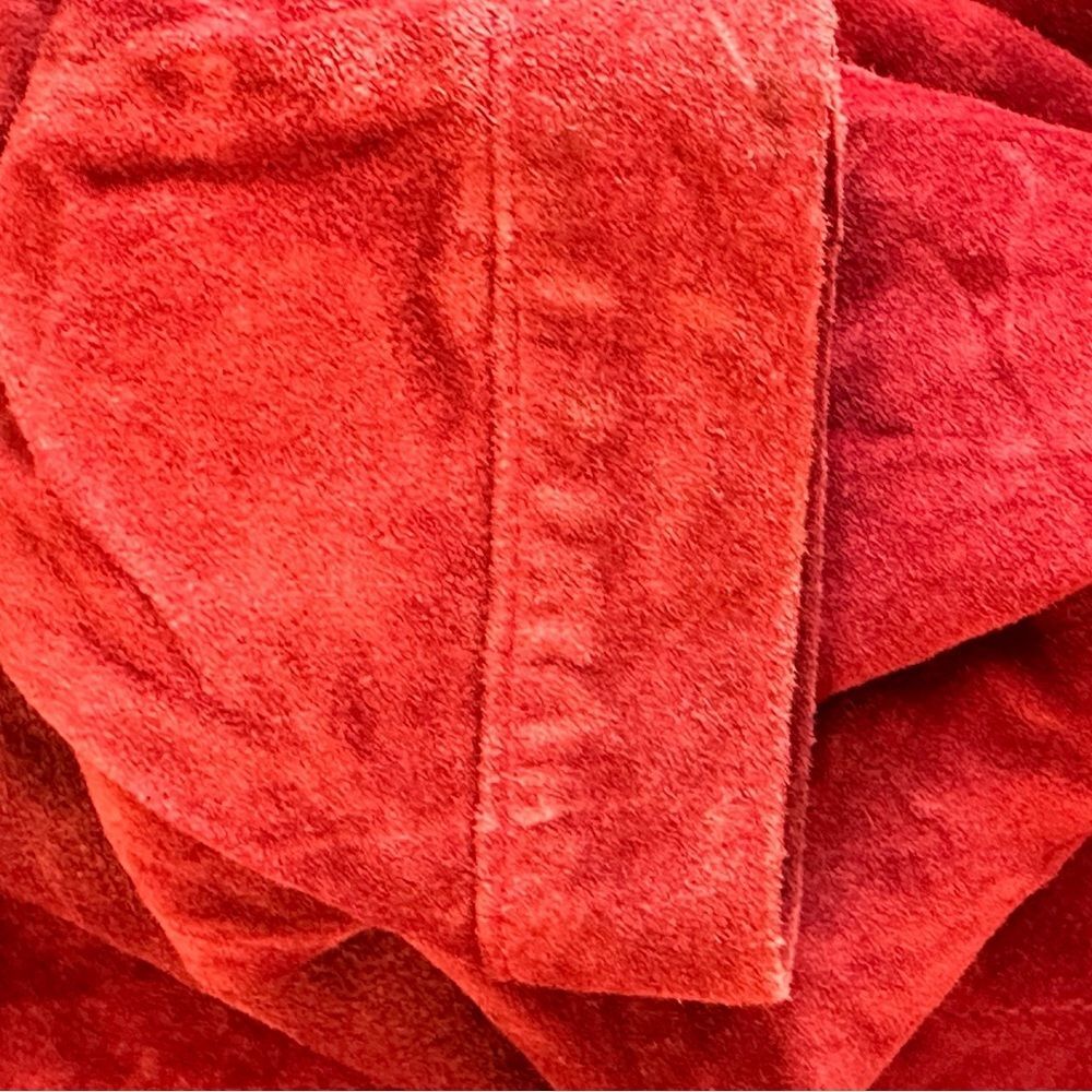 🌟 For Joseph Authentic Suede Jacket in Rust Sz M/L - Picture 6 of 7